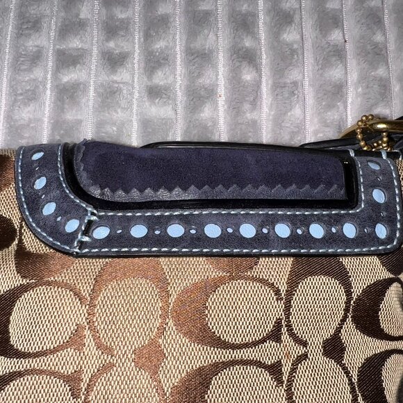 Coach Vintage Perforated Duffel Handbag - Limited Edition! - Picture 6 of 16